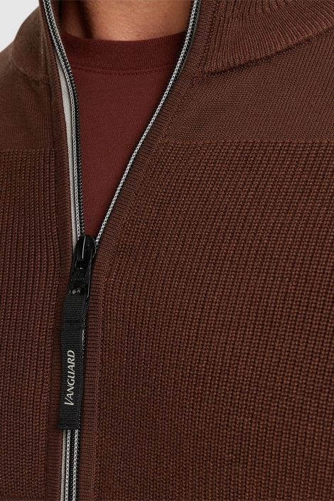 Vanguard zip jacket cotton modal